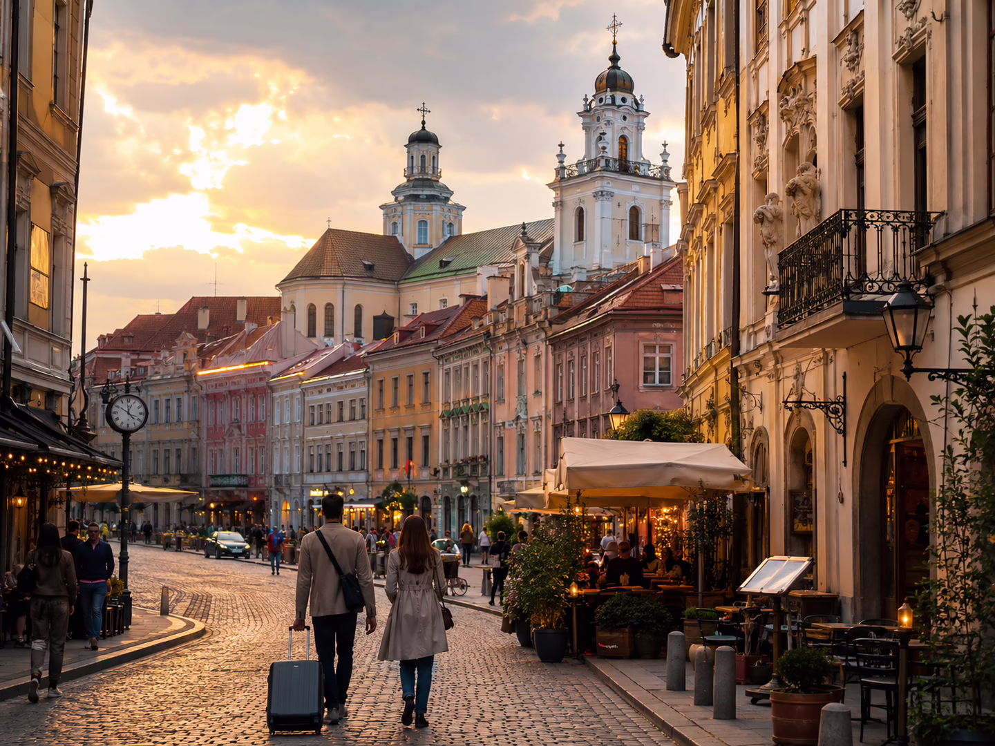 Llegada a Vilnius