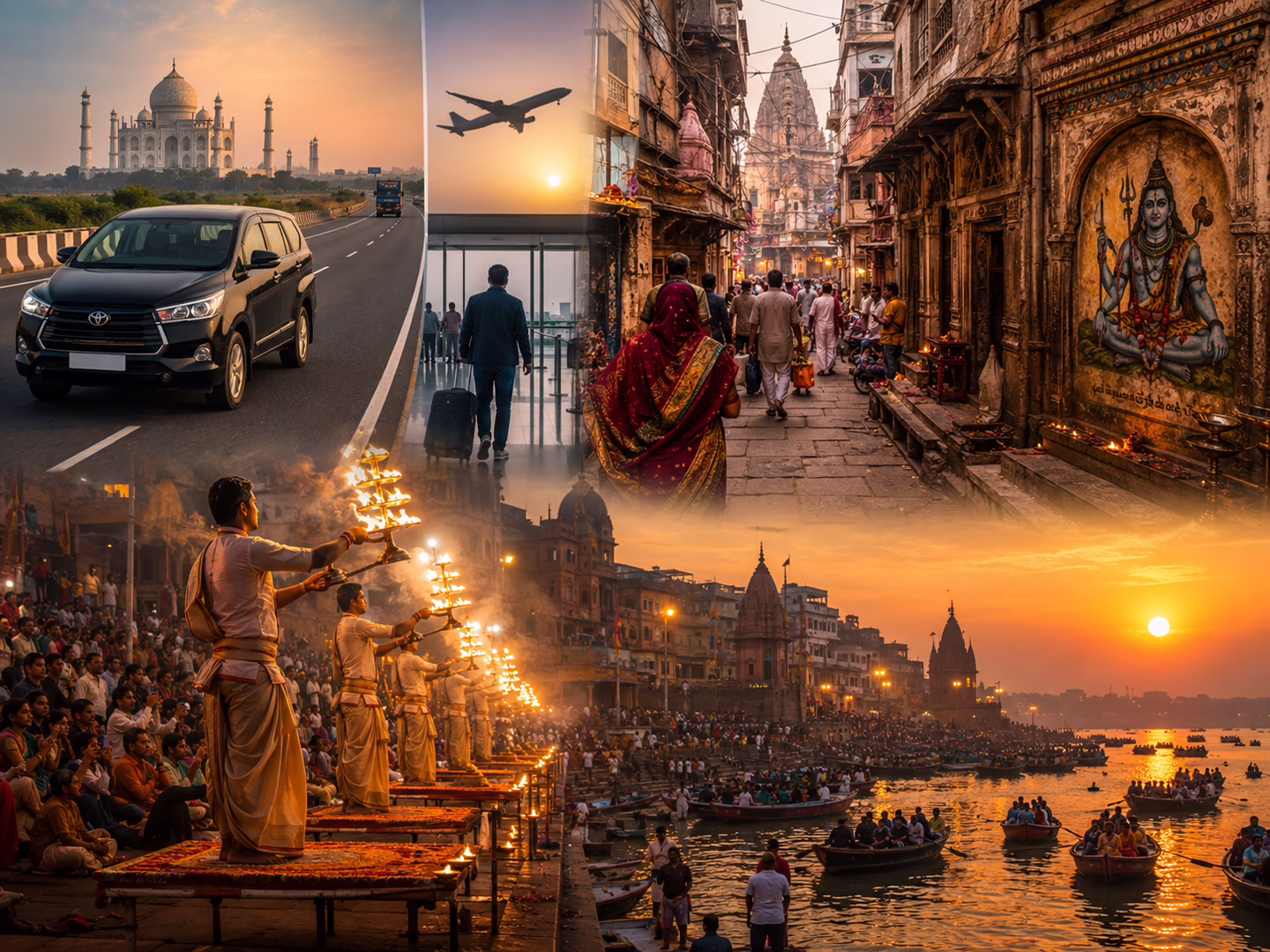 Vuelo a la India sagrada