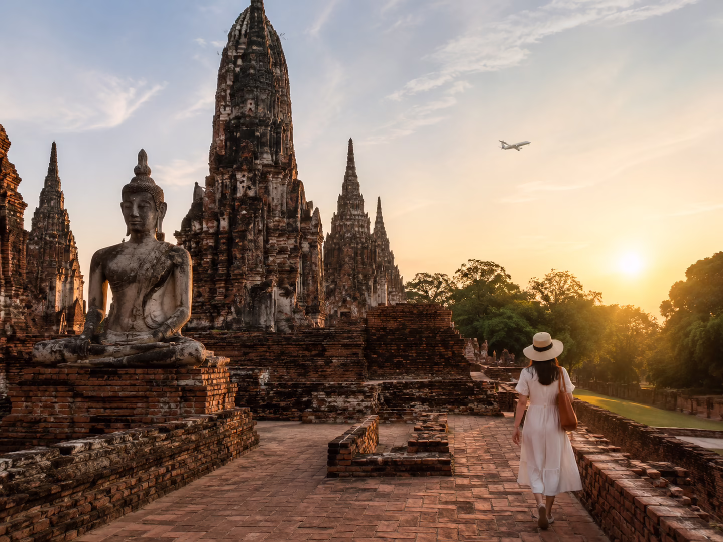Ayutthaya y vuelo a Chiang Rai