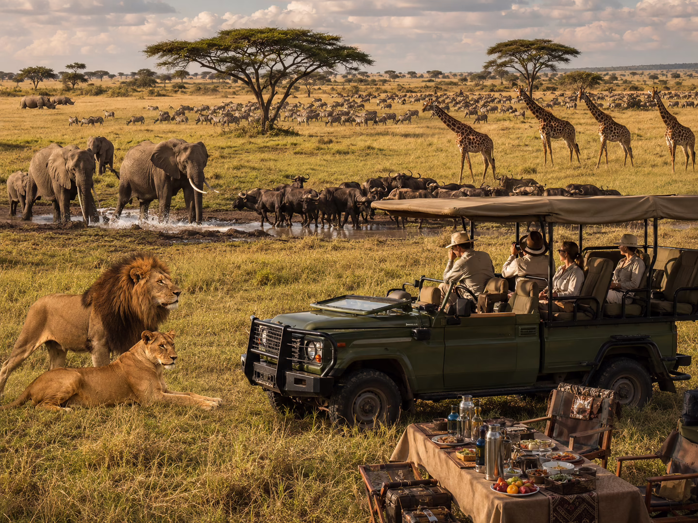 Jornada completa de safari