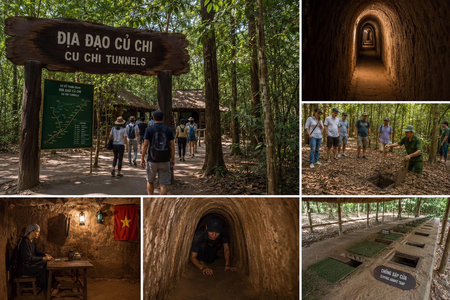 Cu Chi y vuelo a Siem Reap