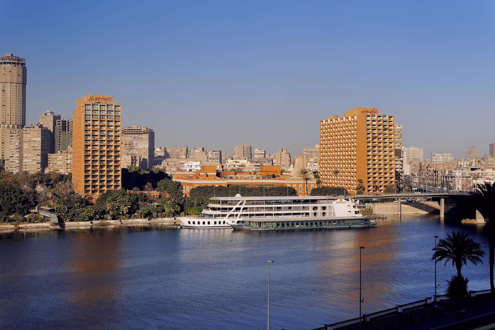 Cairo Marriott hotel & Omar Khayyam Casino