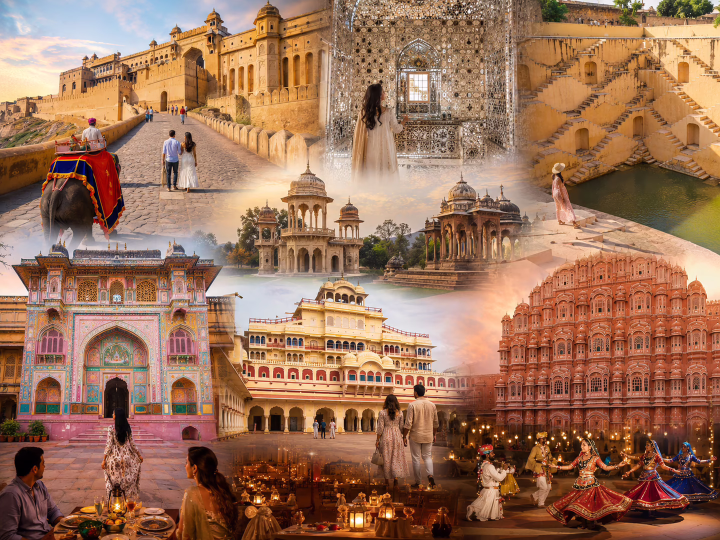 Jaipur, fortalezas y palacios