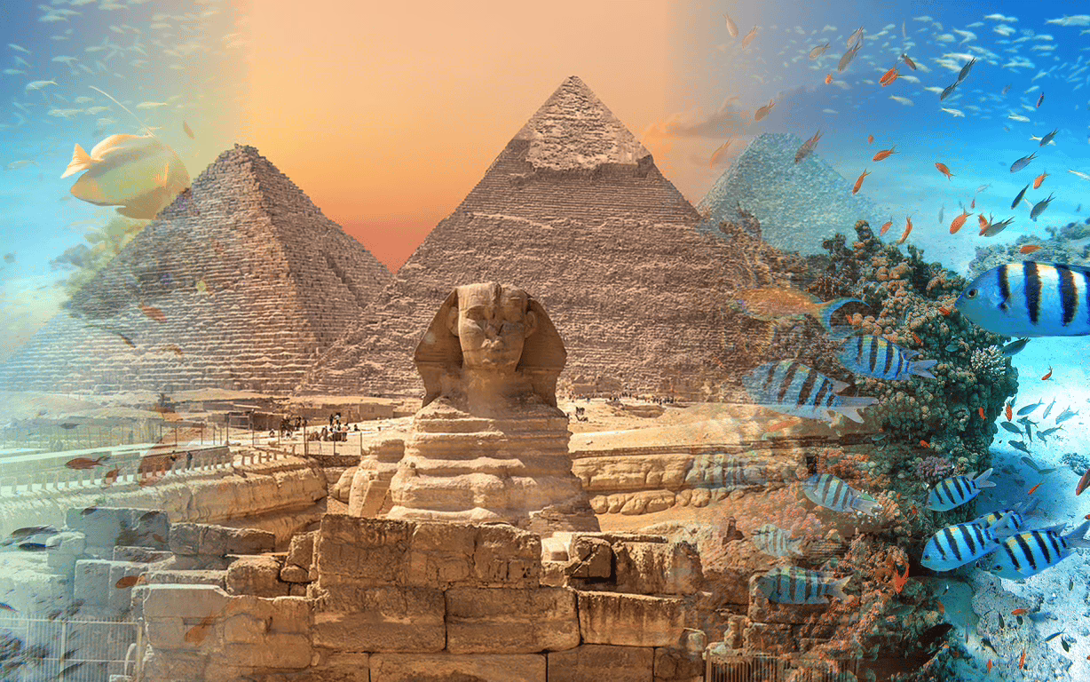 Tesoros de Egipto con Mar Rojo